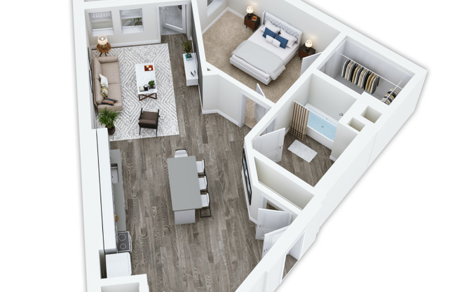 1 bed, 1 bath, 923 sqft, $1,980