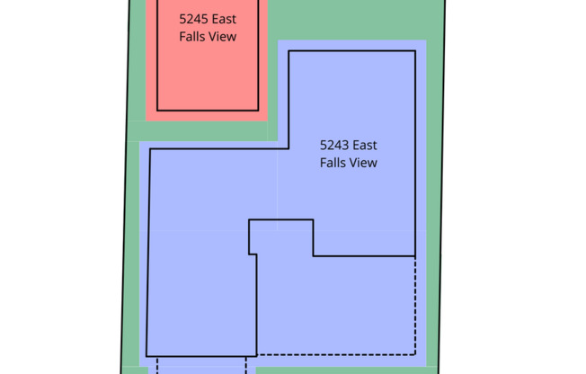 4 beds, 2 baths, $6,250, Unit 5245 East Falls View Dr.