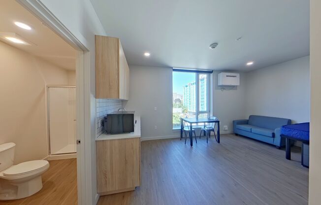 Studio, 1 bath, 314 sqft, $1,225, Unit 402