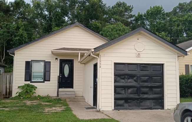 One story home with 3 bedrooms and 2 bathrooms