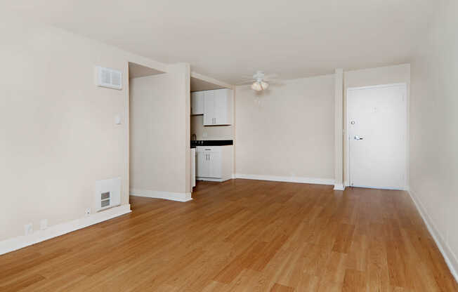 Living Room with Hard Surface Flooring