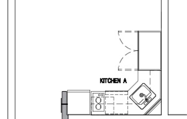 Studio, 1 bath, 296 sqft, $970, Unit 213