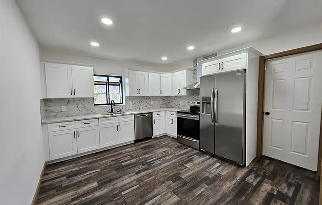 Welcome to this newly renovated home in the highly desirable Baywood Village