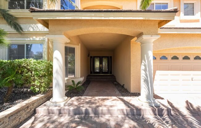 Beautiful Three Story, Five Bedroom Home with Lagoon Style Pool and Spa