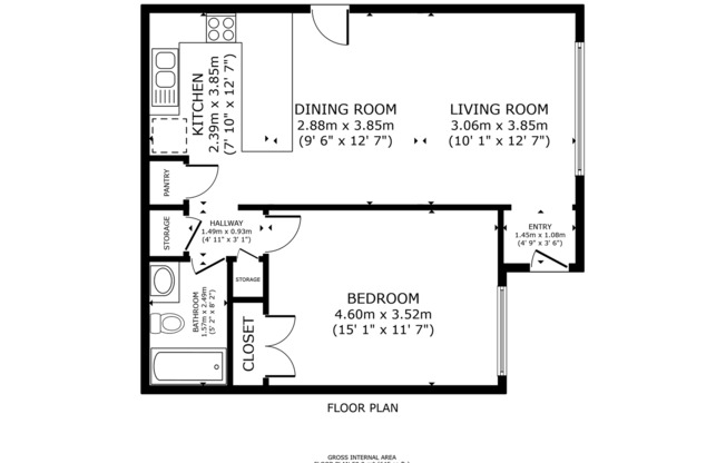 1 bed, 1 bath, 714 sqft, $1,895, Unit 463 Whalley Ave - F