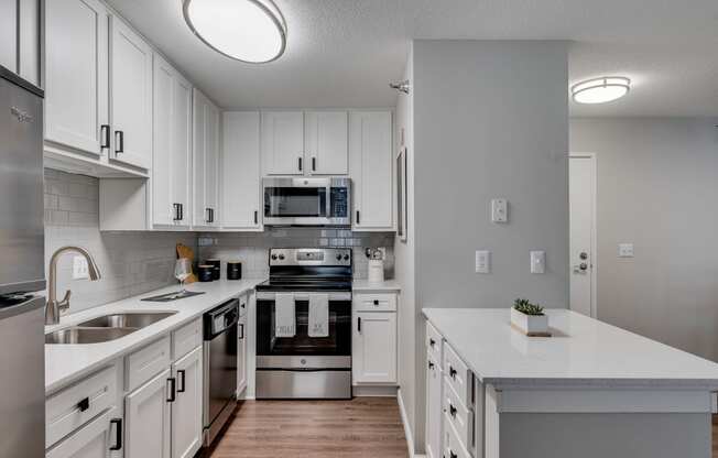 Kitchen With Premium Fixtures & Finishes