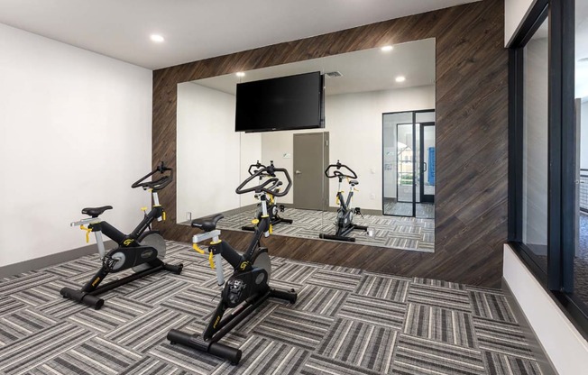 Peloton Bike And Training Space at Las Positas Apartments, California, 93010