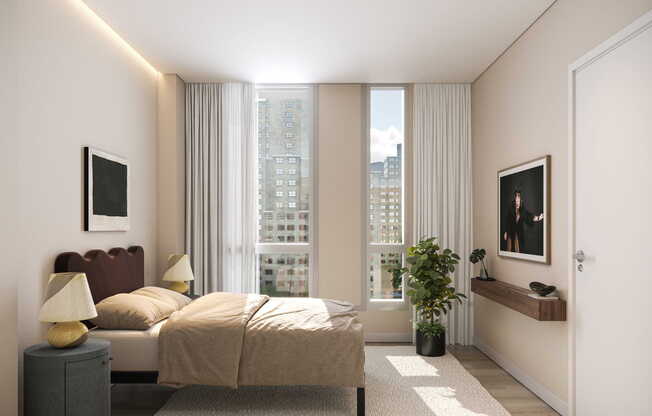 1 bed, 1 bath, $4,500, Unit 1019
