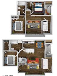 3 beds, 2 baths, 1,310 sqft, $2,259