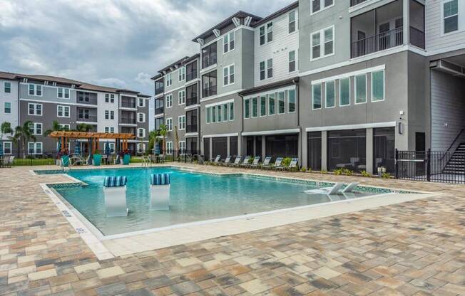 Pool side at The Oasis at 301, Florida, 33578