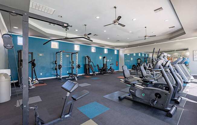 Gym at Palazzo Townhomes, Phoenix  