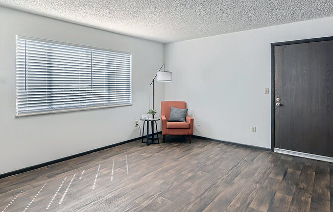 large living room at country green apartments