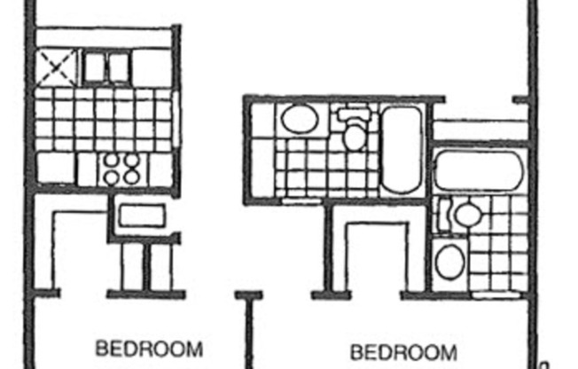 2 beds, 2 baths, 884 sqft, $1,270