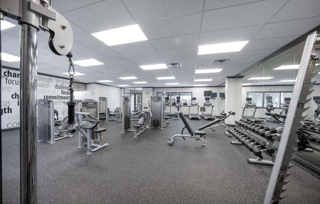 Fitness Center at ELEVATE Apartment Homes