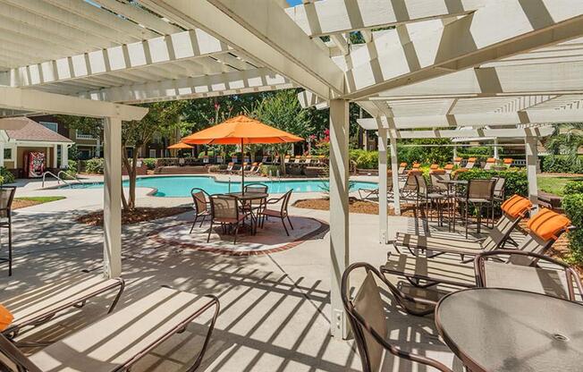 Poolside Lounge at Waverly Place, North Charleston, South Carolina