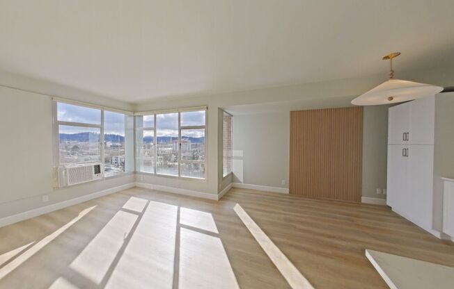 Remodeled 2 bedroom high rise