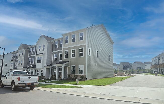 Spacious End Unit Townhome in Beautiful New Wake Forest Community