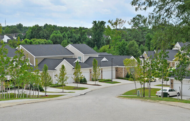 Driveway to Townhomes at Killian Lakes Apartments and Townhomes, Columbia, SC