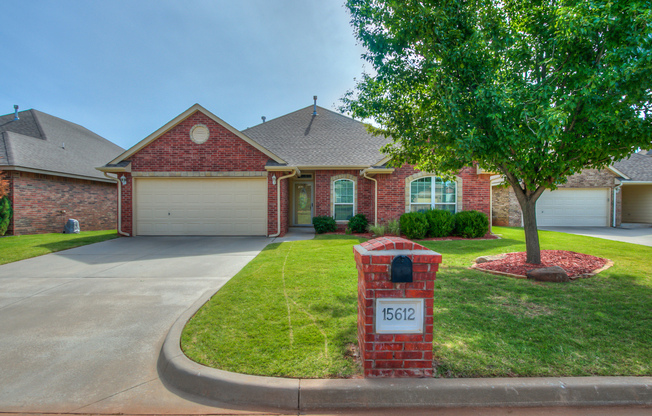 Gated Community + Edmond Schools + Lawn care Included