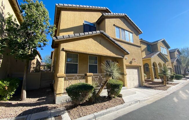 Gorgeous two story home with 3 bedrooms/3 baths within a gated community in the SW area.