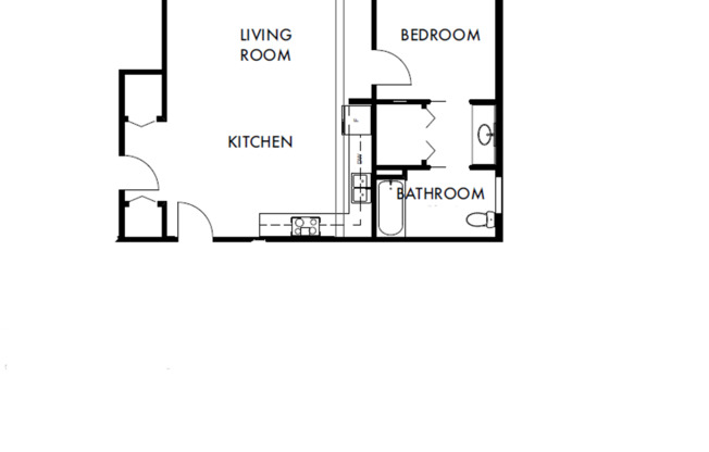 1 bed, 1 bath, 768 sqft, $1,785, Unit 1