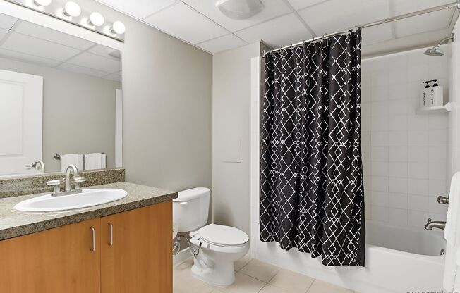 1 bed, 2 baths, $2,595, Unit # 507