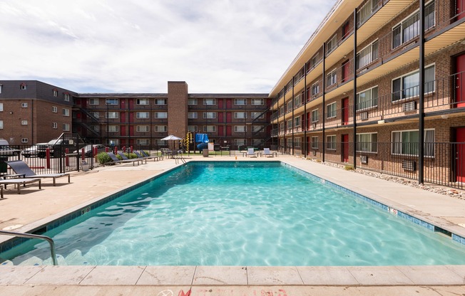 the pool at our 2400 2400 2400 apartments