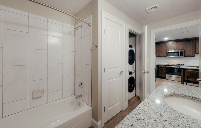 C3 Model - Bathroom with Laundry