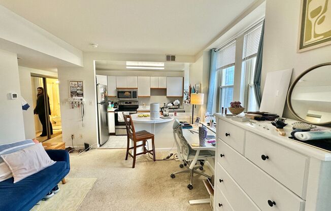 Château Living in this Dupont Circle Delightful Studio- Blocks from the Metro!