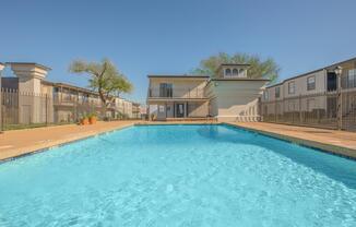 a large pool of water