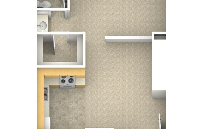 1 bed, 1 bath, 534 sqft, $979