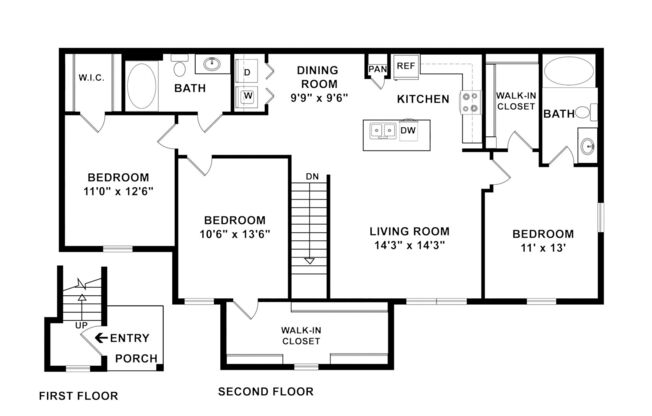3 beds, 2 baths, 1,346 sqft, $1,870
