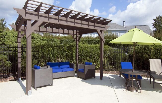 Relax outside at Haven at Research Triangle Park
