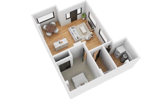 1 bed, 1 bath, 785 sqft, $1,425, Unit 8-102