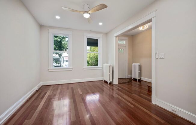 Available Now! Recently Renovated 4 Bedroom / 2.5 Bathroom Between Petworth and Fort Totten!