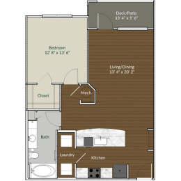 1 bed, 1 bath, 782 sqft, $1,475