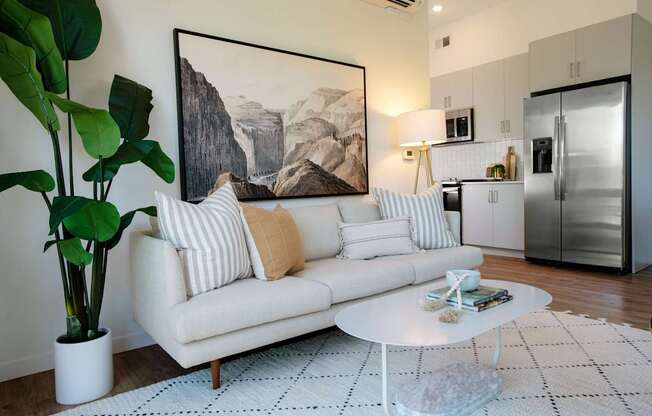 Furnished Family Room at Eleanor H16 Apartments