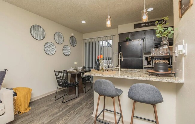 Experience stylish living at The Riley. Our modern kitchens feature sleek finishes and inviting dining spaces, perfect for entertaining. Elevate your lifestyle in a vibrant community. Schedule your visit today and see for yourself!