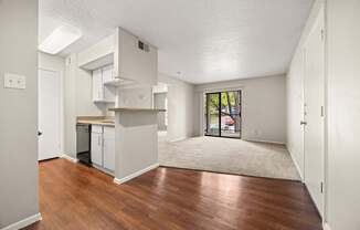 Unfurnished Living Area at Montecito, Austin, TX