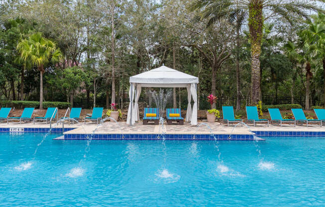 Swimming Pool at The Preserve at Tampa Palms Apartments in Tampa, FL