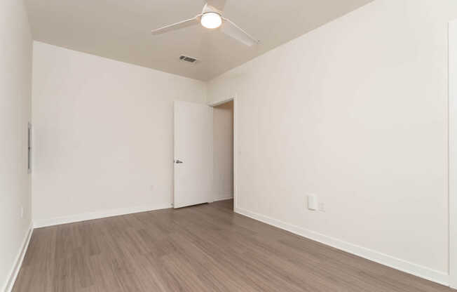 Bedroom with Hard Surface Flooring