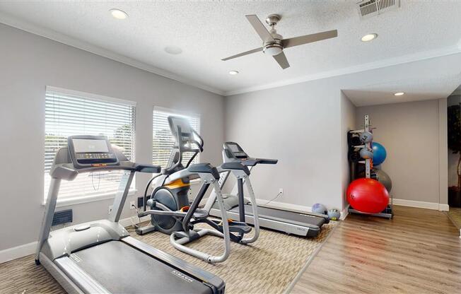 Cardio Machines at Vue on Medlock, Peachtree Corners, Georgia