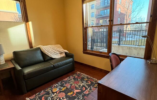 Furnished Polleys Square Luxury Condo For Rent in the Old Sawmill District