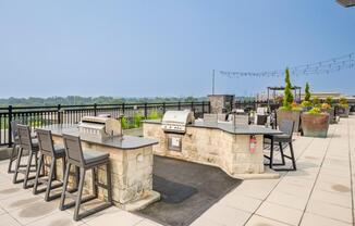 Rooftop Grilling Stations