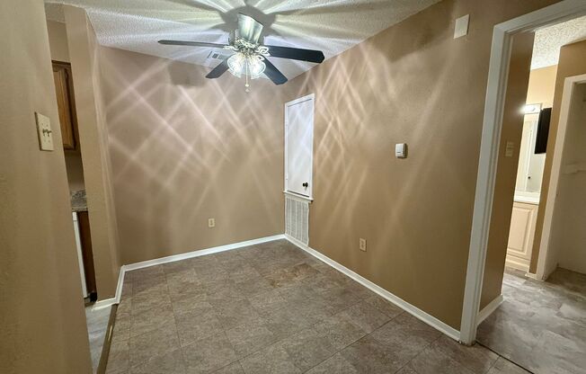 First floor unit with open floor plan!
