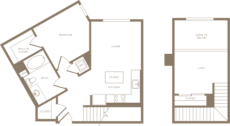 1 bed, 1 bath, 769 sqft, $3,541