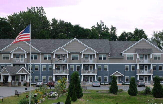 2 bed, 2 bath independent senior living (55+ years of age) heat, hot water, & electricity included