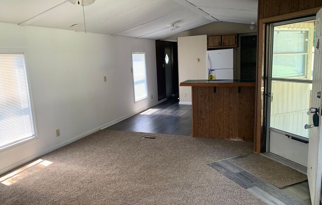 Available Now - Spacious 2 Bedroom + Bonus Room, 2 Bath Mobile Home