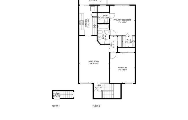 2 beds, 1.5 baths, 925 sqft, $1,575, Unit 3-14784