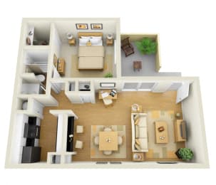 1 bed, 1 bath, 680 sqft, $1,650